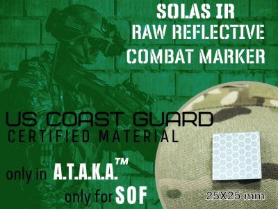 Інфрачервоний патч на липучці SOLAS IR COMBAT MARKER